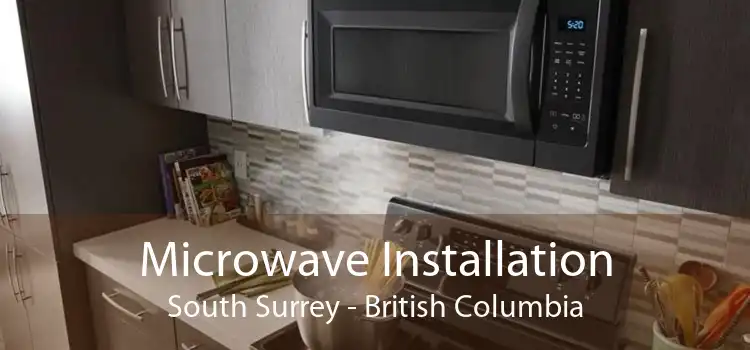 Microwave Installation South Surrey - British Columbia