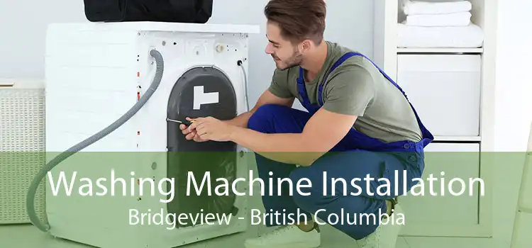 Washing Machine Installation Bridgeview - British Columbia